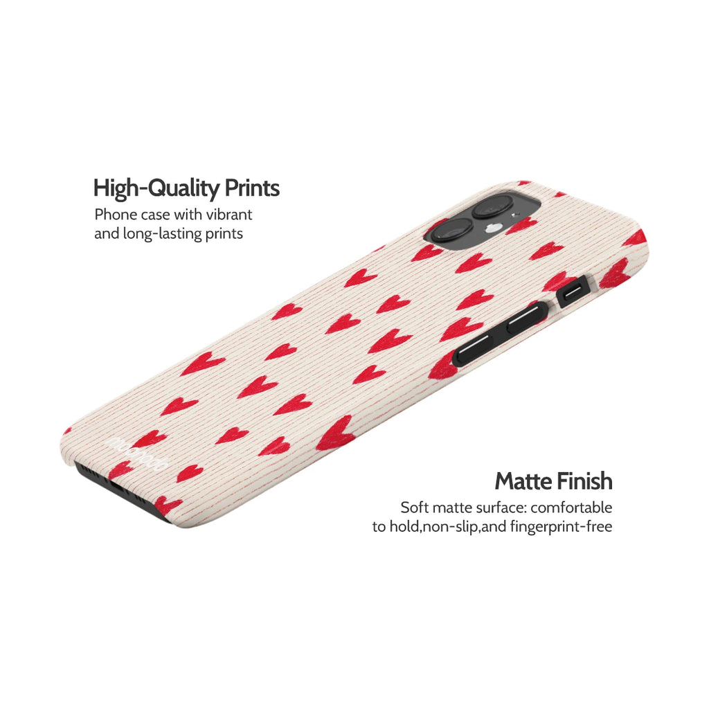 Crimson Pulse - iPhone 12 Mini Case