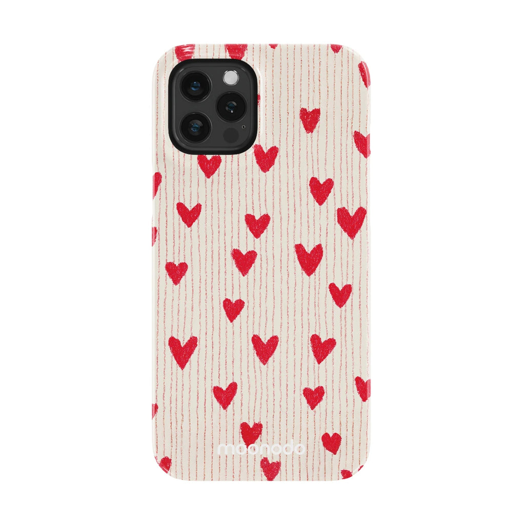 Crimson Pulse - iPhone 12 Pro Max Case
