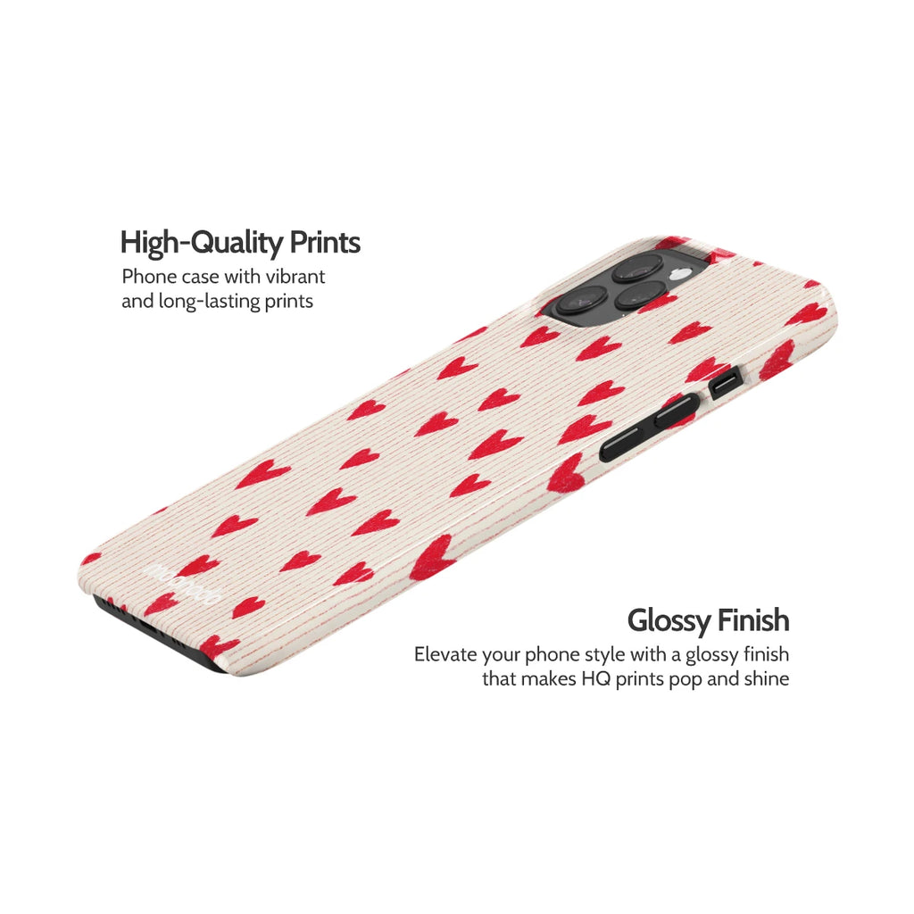 Crimson Pulse - iPhone 12 Pro Max Case