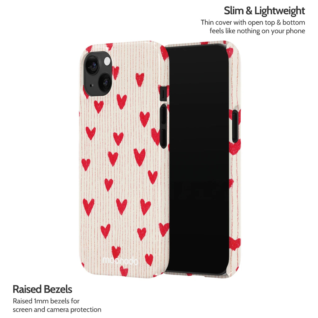 Crimson Pulse - iPhone 13 Case