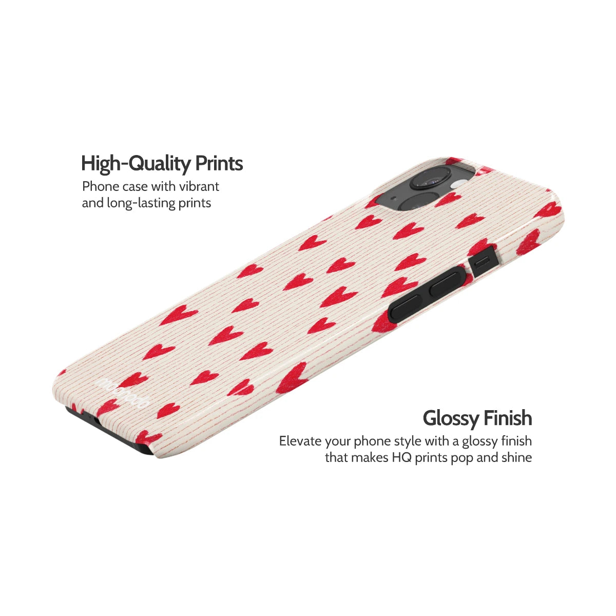 Crimson Pulse - iPhone 13 Case
