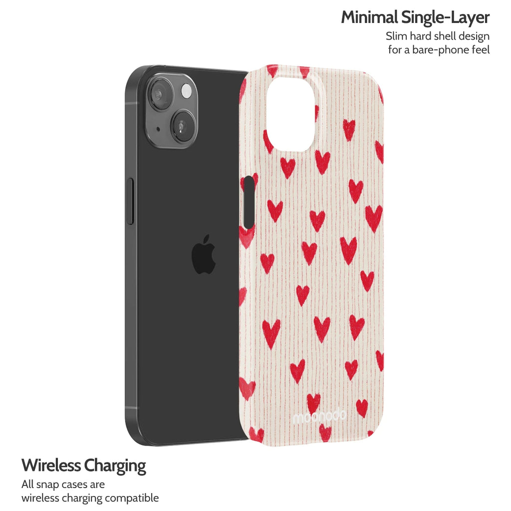 Crimson Pulse - iPhone 13 Case