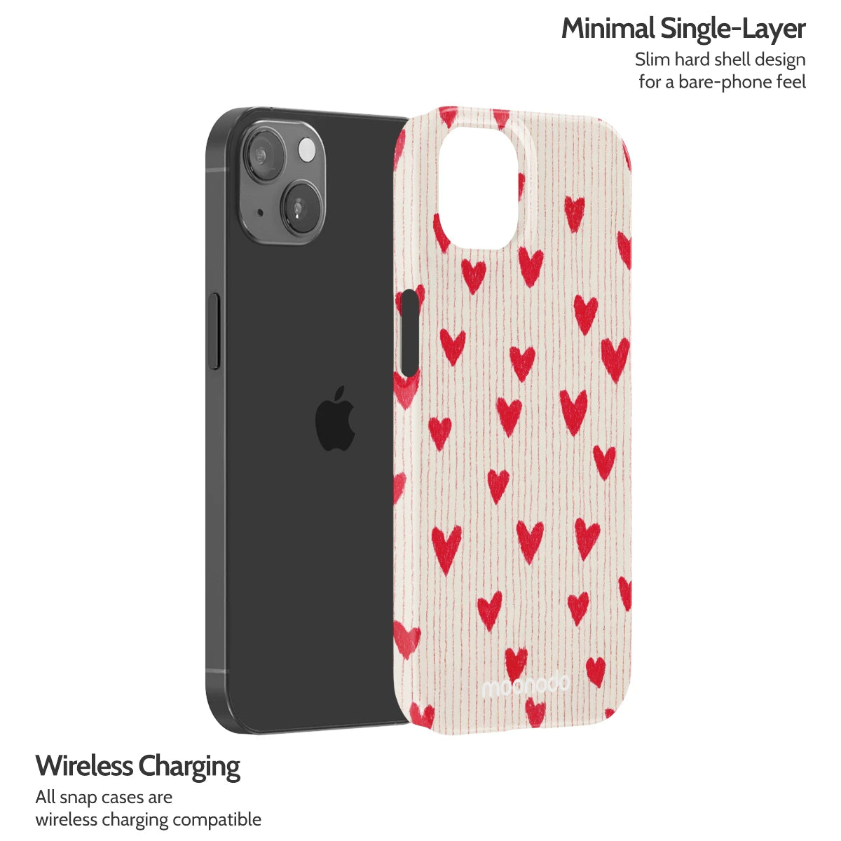 Crimson Pulse - iPhone 13 Case