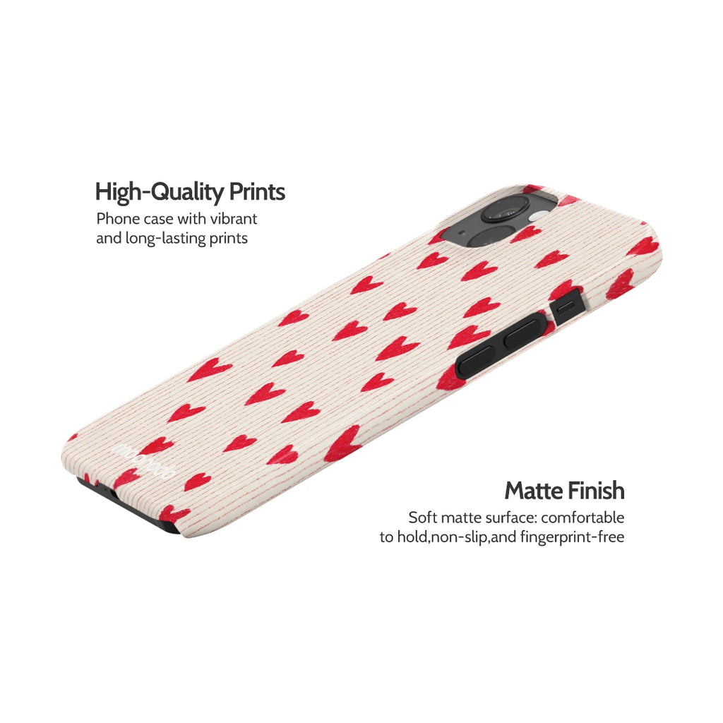 Crimson Pulse - iPhone 13 Case