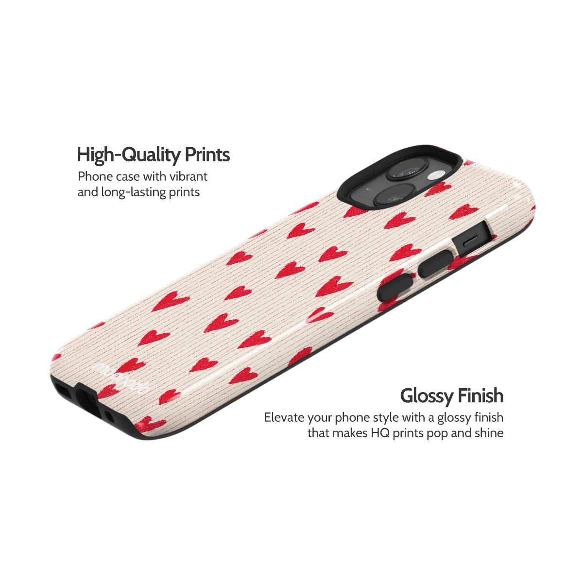 Crimson Pulse - iPhone 13 Mini Case