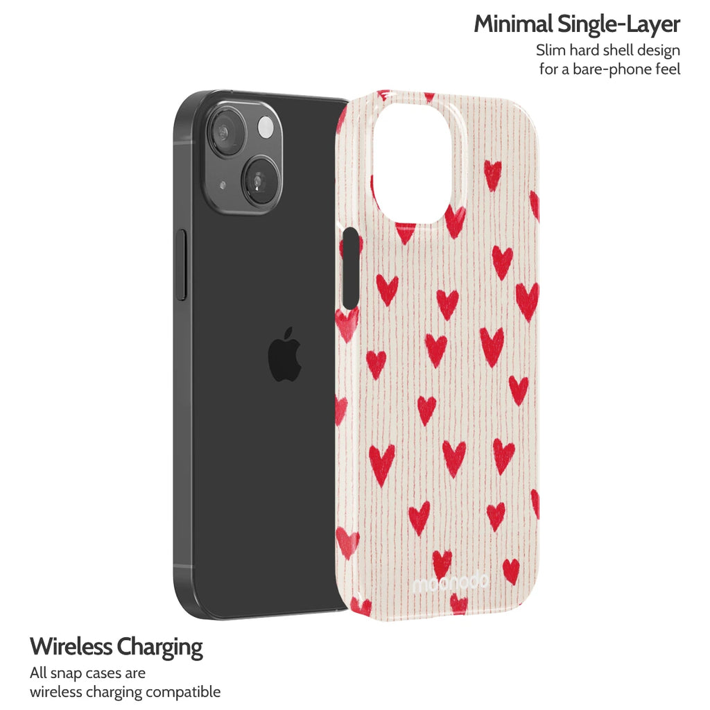 Crimson Pulse - iPhone 13 Mini Case