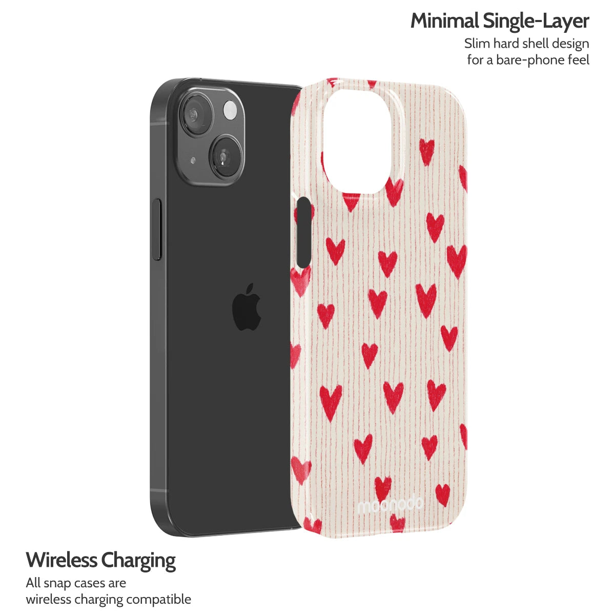 Crimson Pulse - iPhone 13 Mini Case