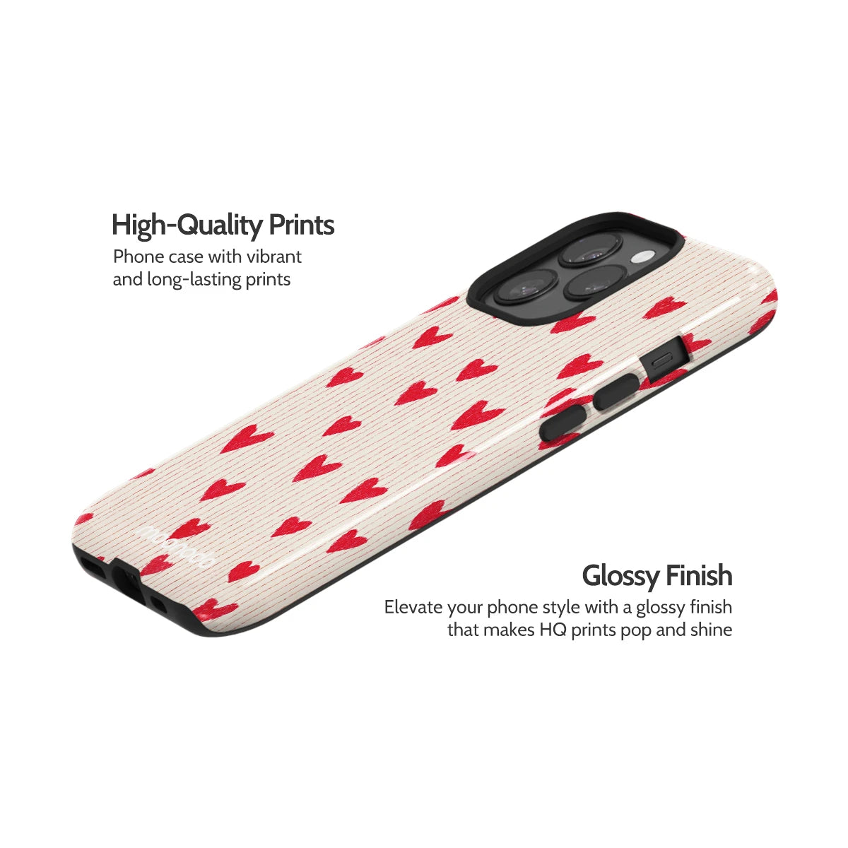 Crimson Pulse - iPhone 13 Pro Case