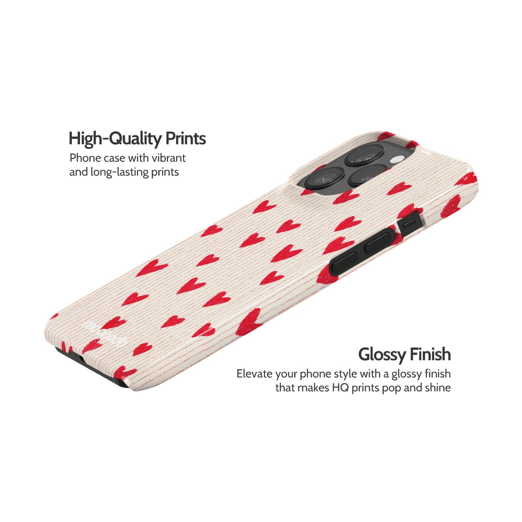 Crimson Pulse - iPhone 13 Pro Case