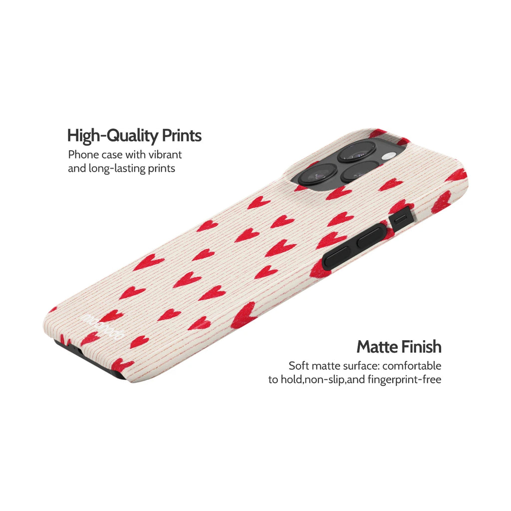 Crimson Pulse - iPhone 13 Pro Case