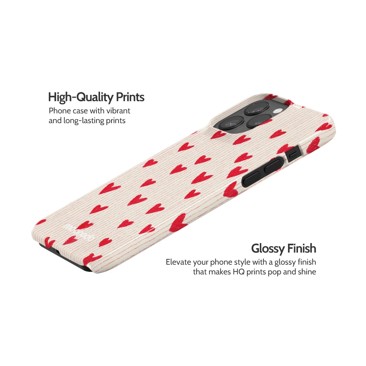 Crimson Pulse - iPhone 13 Pro Max Case