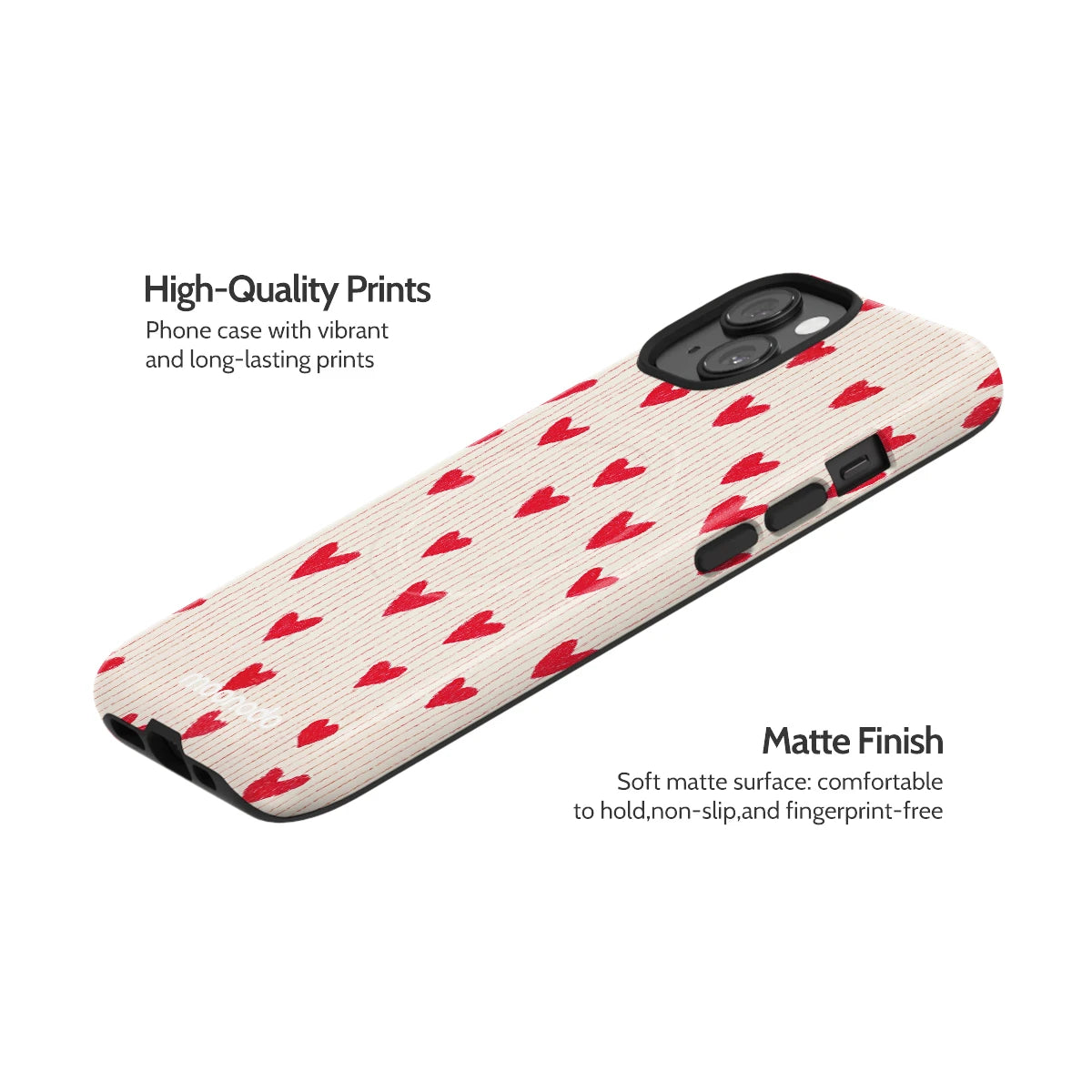 Crimson Pulse - iPhone 14 Case
