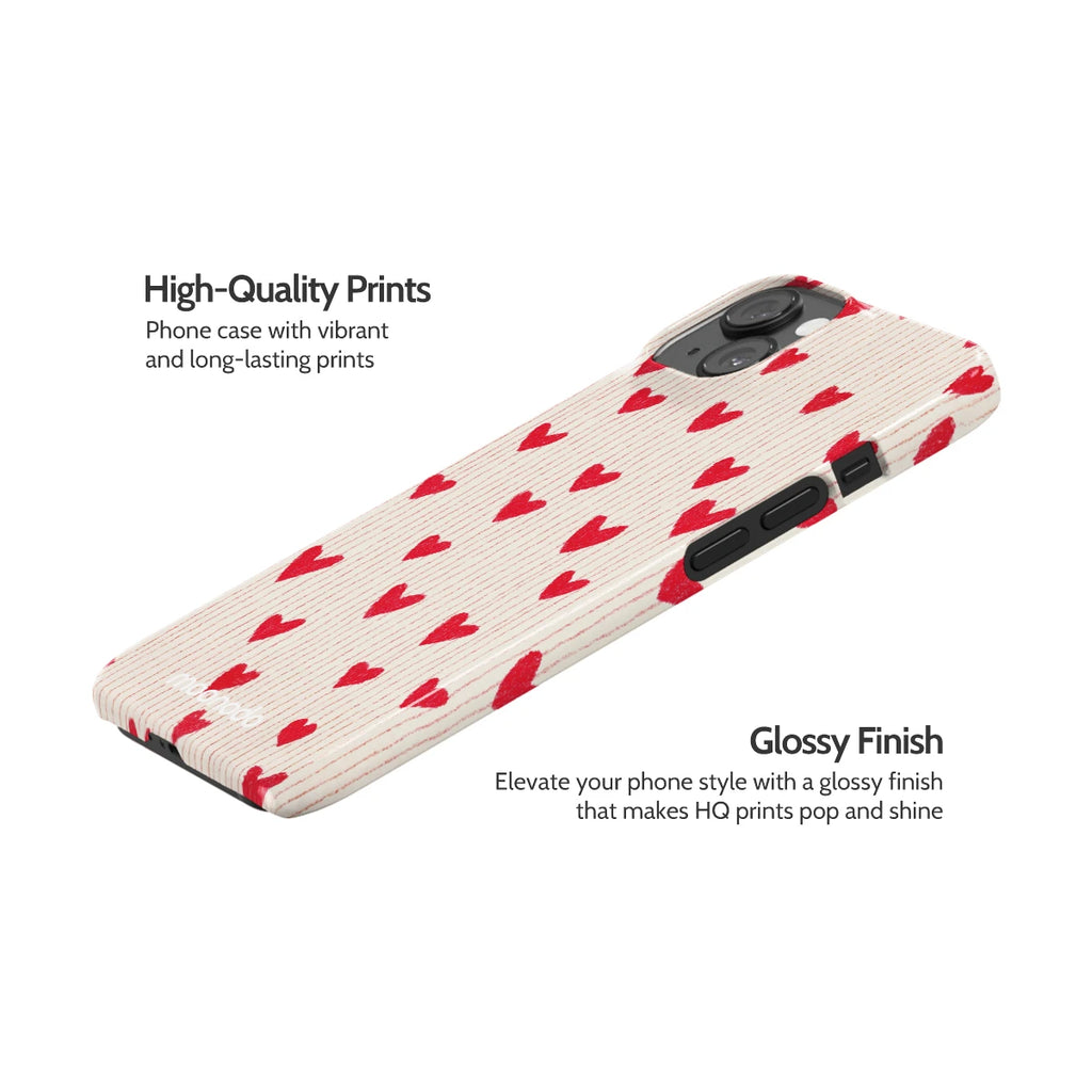 Crimson Pulse - iPhone 14 Case