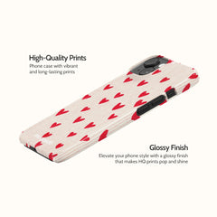 Crimson Pulse - iPhone 14 Case