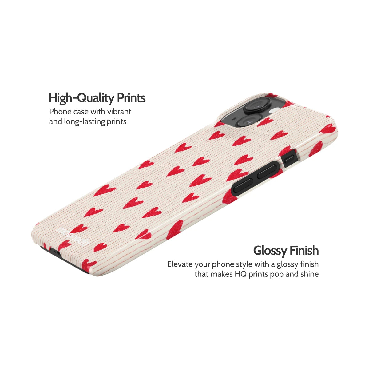 Crimson Pulse - iPhone 14 Case