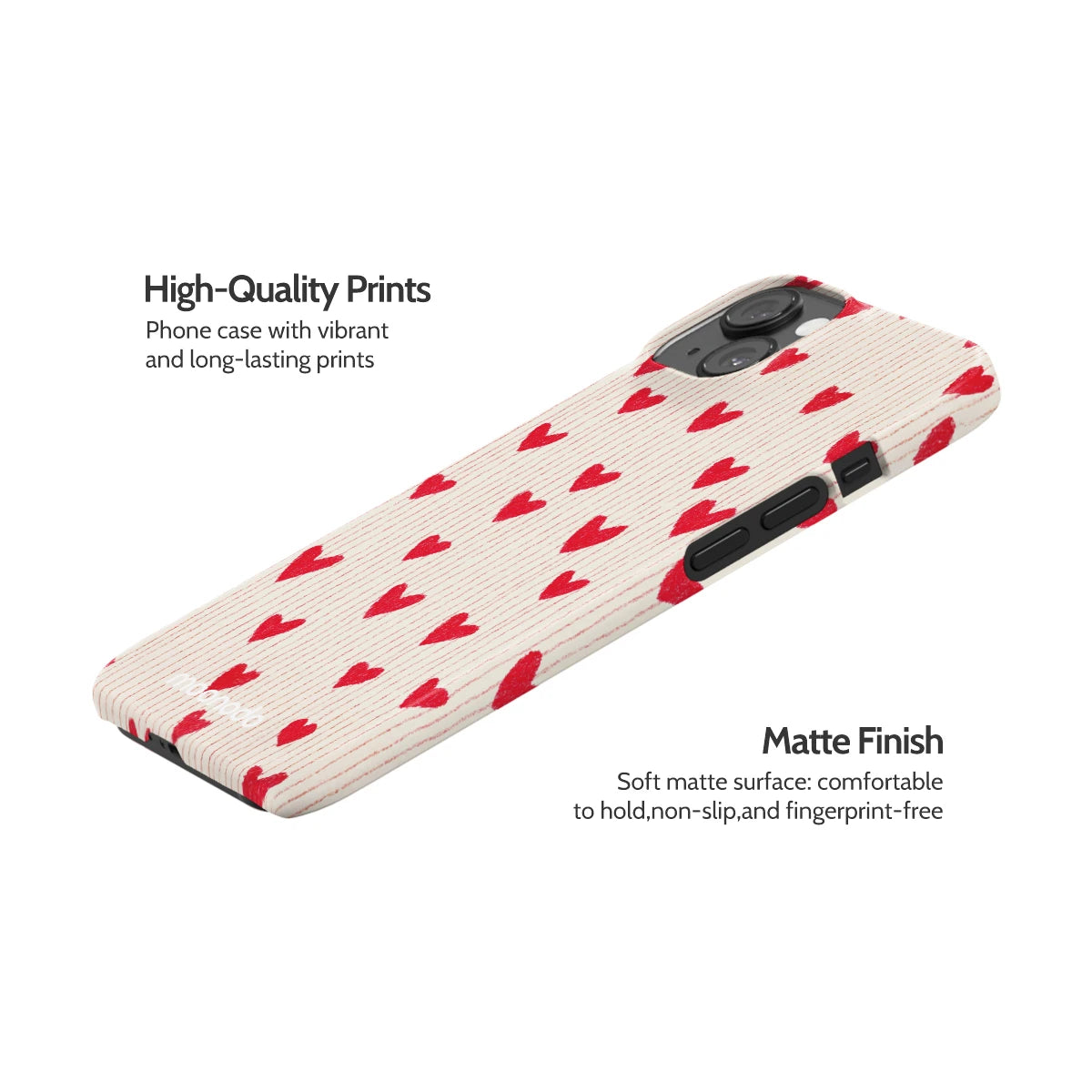 Crimson Pulse - iPhone 14 Case