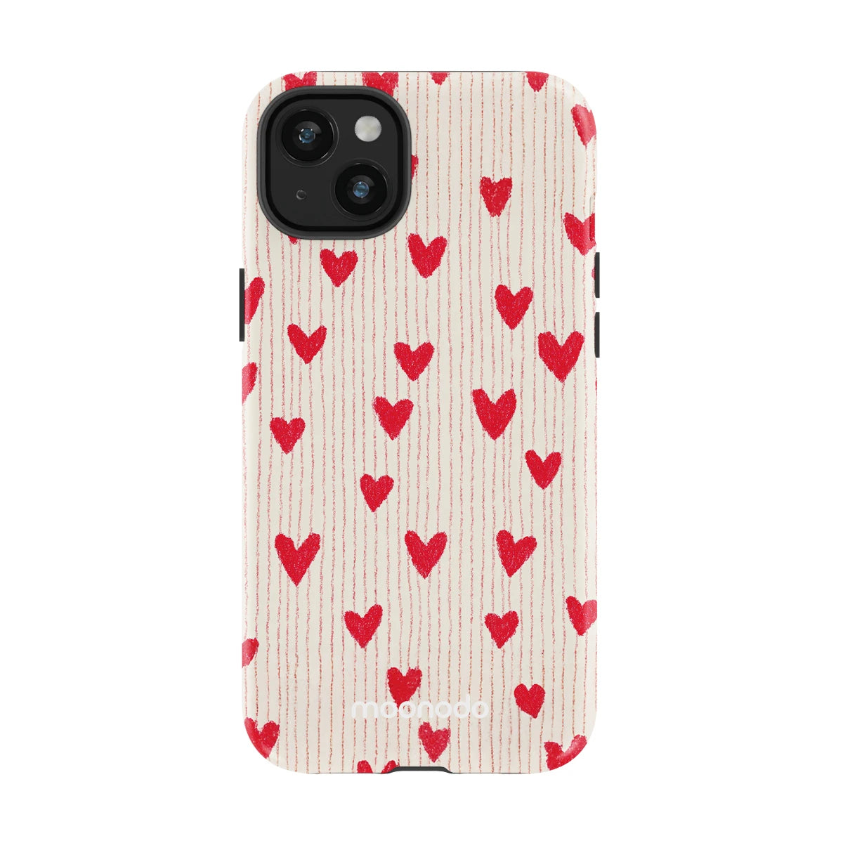Crimson Pulse - iPhone 14 Plus Case