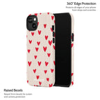 Crimson Pulse - iPhone 14 Plus Case