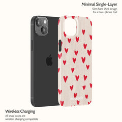 Crimson Pulse - iPhone 14 Plus Case