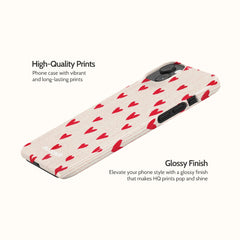 Crimson Pulse - iPhone 14 Plus Case