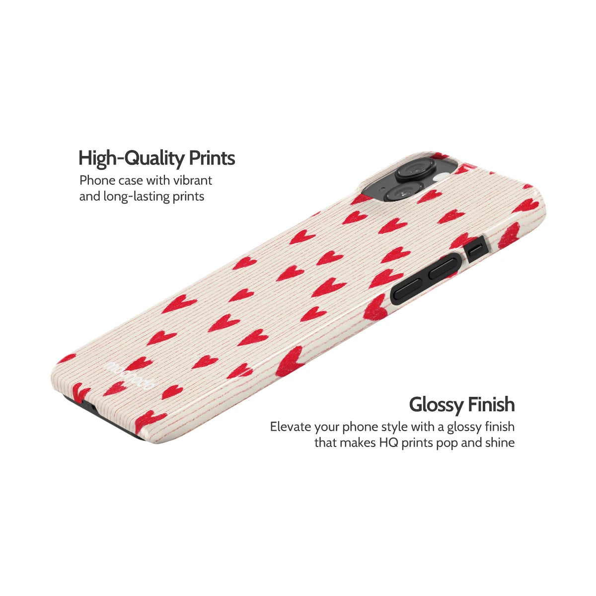 Crimson Pulse - iPhone 14 Plus Case