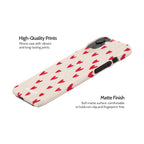 Crimson Pulse - iPhone 14 Plus Case