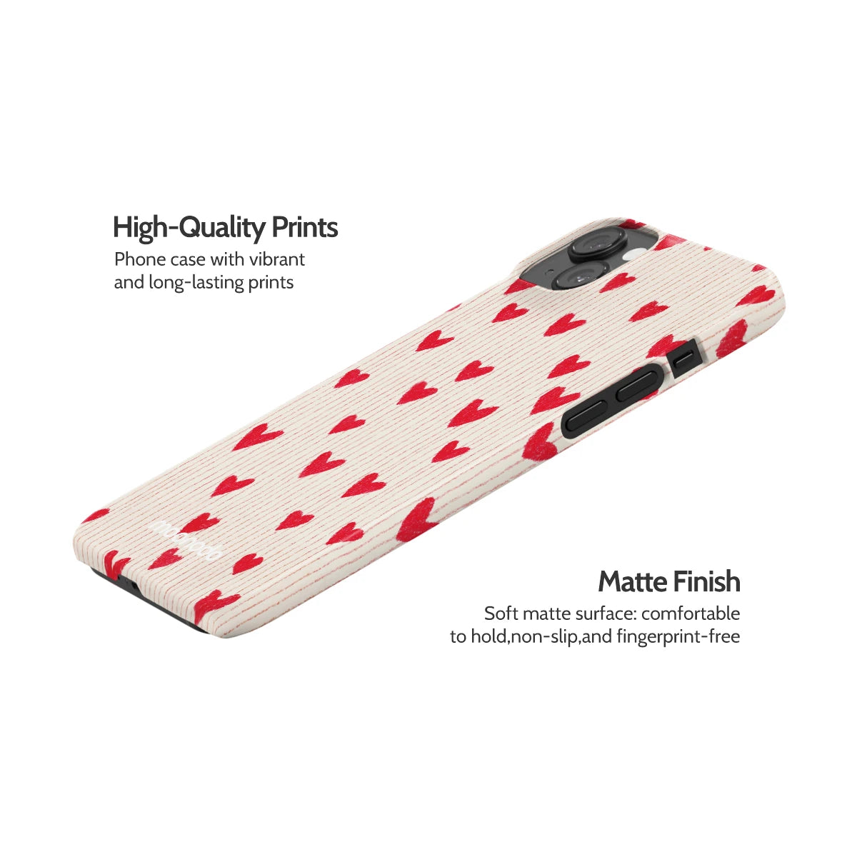 Crimson Pulse - iPhone 14 Plus Case