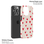 Crimson Pulse - iPhone 14 Pro Case