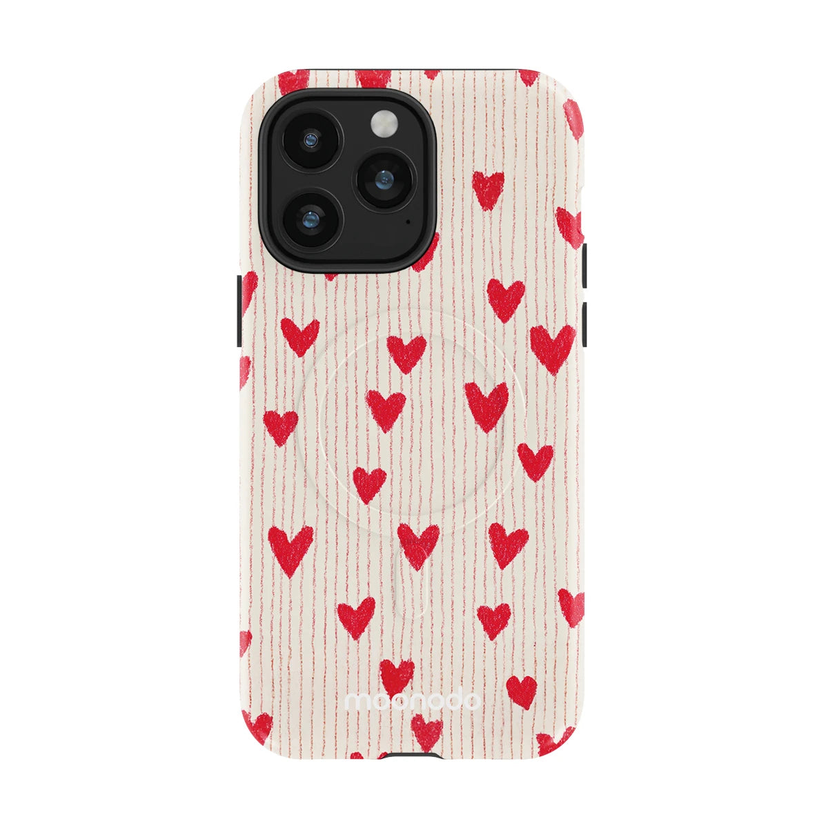 Crimson Pulse - iPhone 14 Pro Max Case