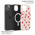 Crimson Pulse - iPhone 15 Case