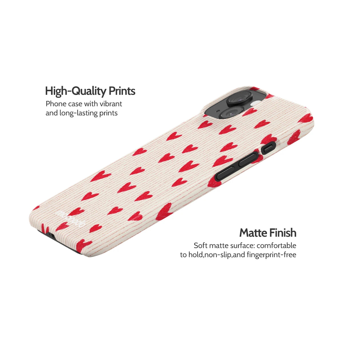 Crimson Pulse - iPhone 15 Case