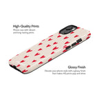 Crimson Pulse - iPhone 15 Plus Case