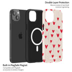Crimson Pulse - iPhone 15 Plus Case