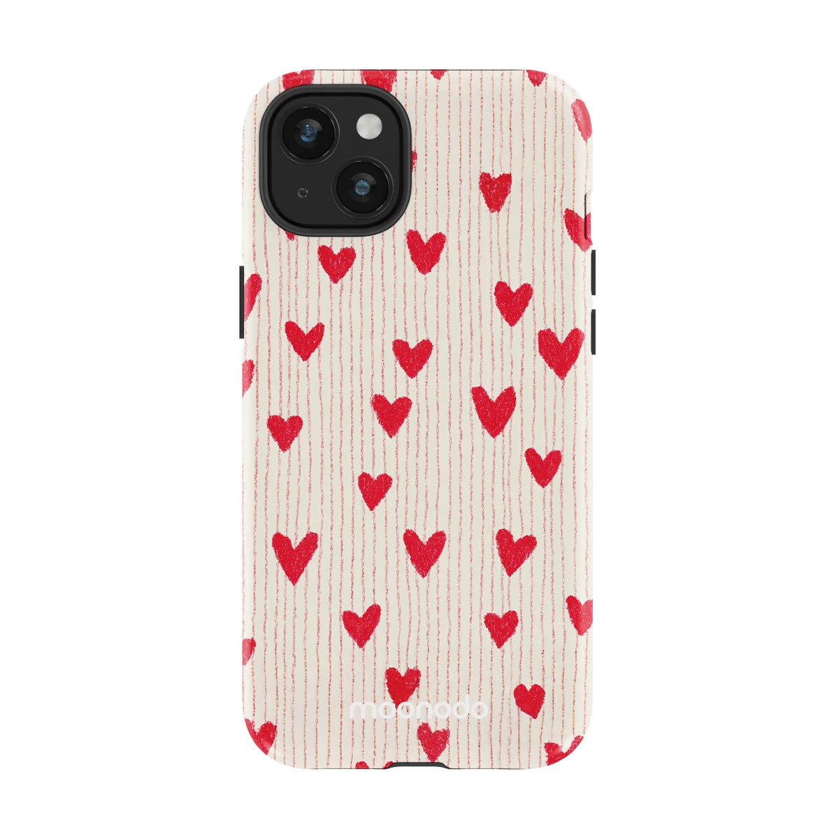 Crimson Pulse - iPhone 15 Plus Case