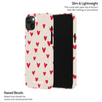 Crimson Pulse - iPhone 15 Plus Case