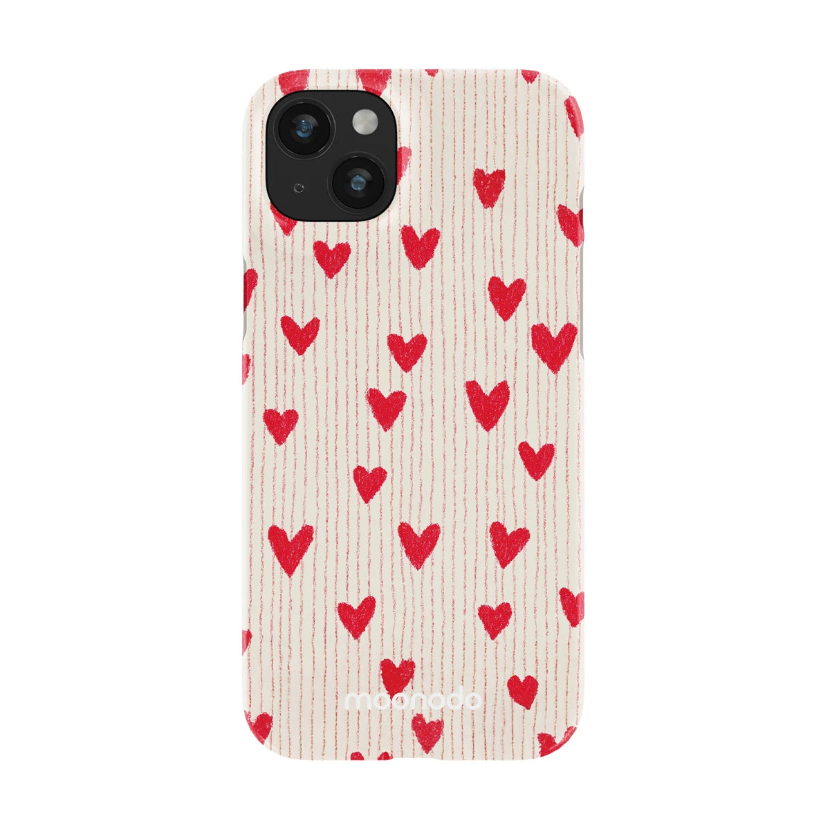 Crimson Pulse - iPhone 15 Plus Case