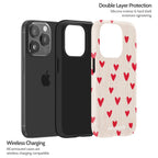 Crimson Pulse - iPhone 15 Pro Case