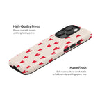 Crimson Pulse - iPhone 15 Pro Case