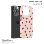 Crimson Pulse - iPhone 15 Pro Case