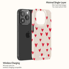 Crimson Pulse - iPhone 15 Pro Case