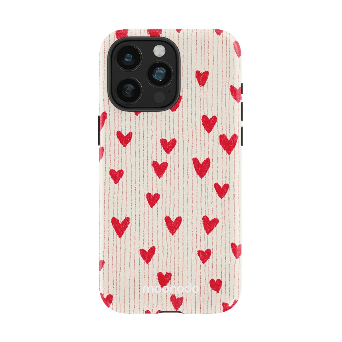 Crimson Pulse - iPhone 15 Pro Max Case