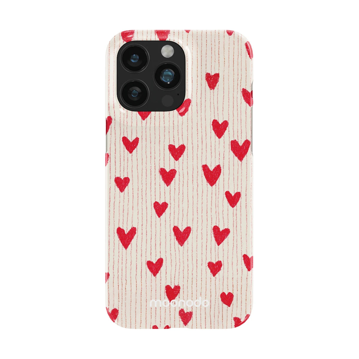 Crimson Pulse - iPhone 15 Pro Max Case