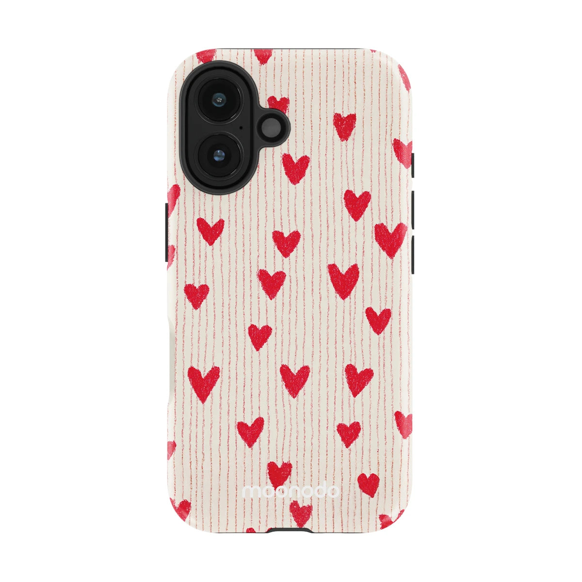 Crimson Pulse - iPhone 16 Case