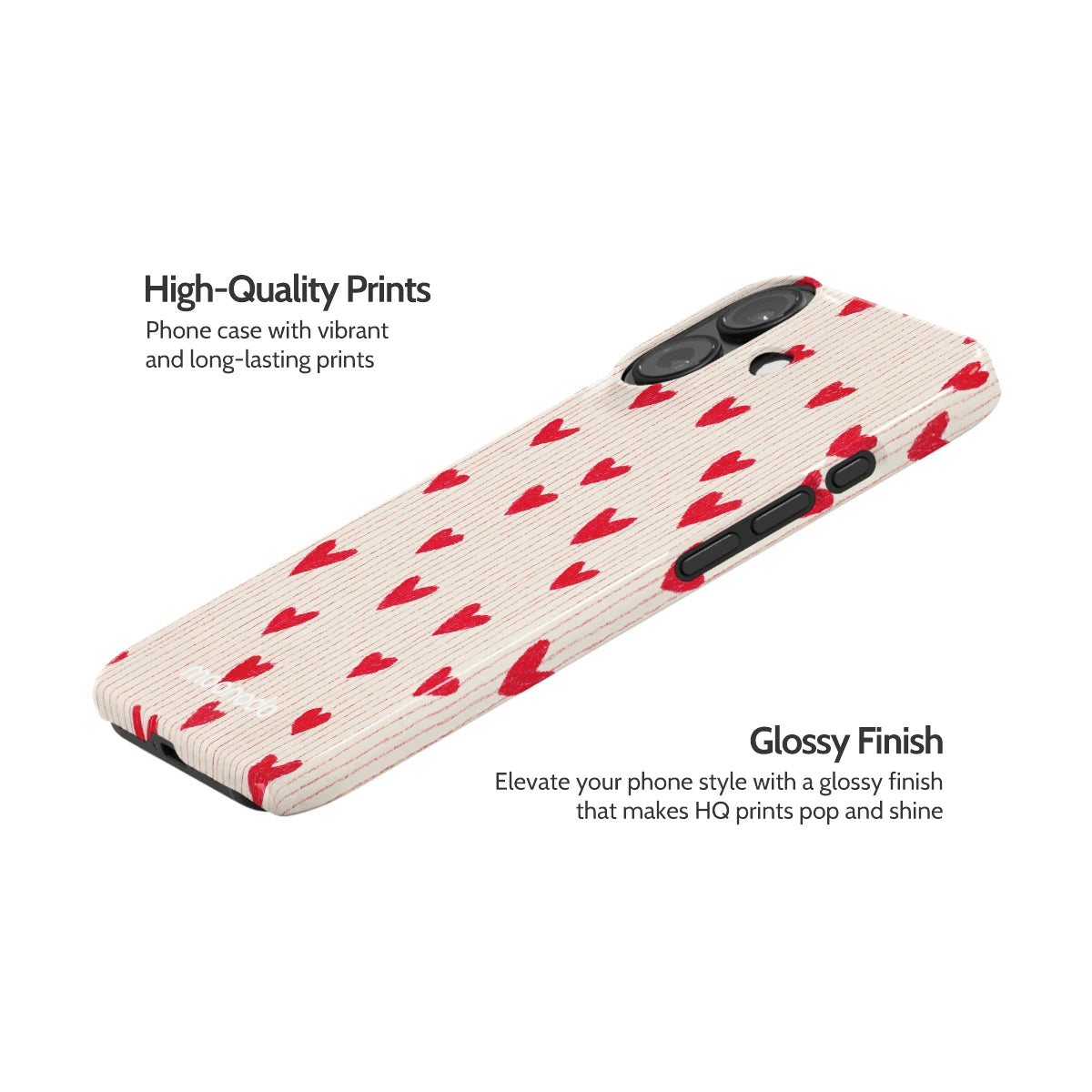 Crimson Pulse - iPhone 16 Case