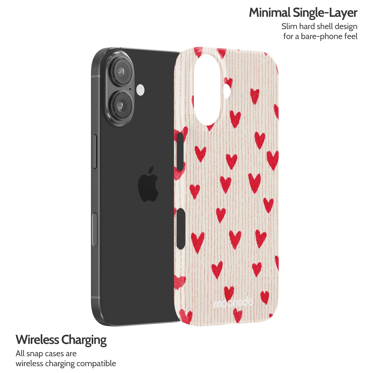 Crimson Pulse - iPhone 16 Case