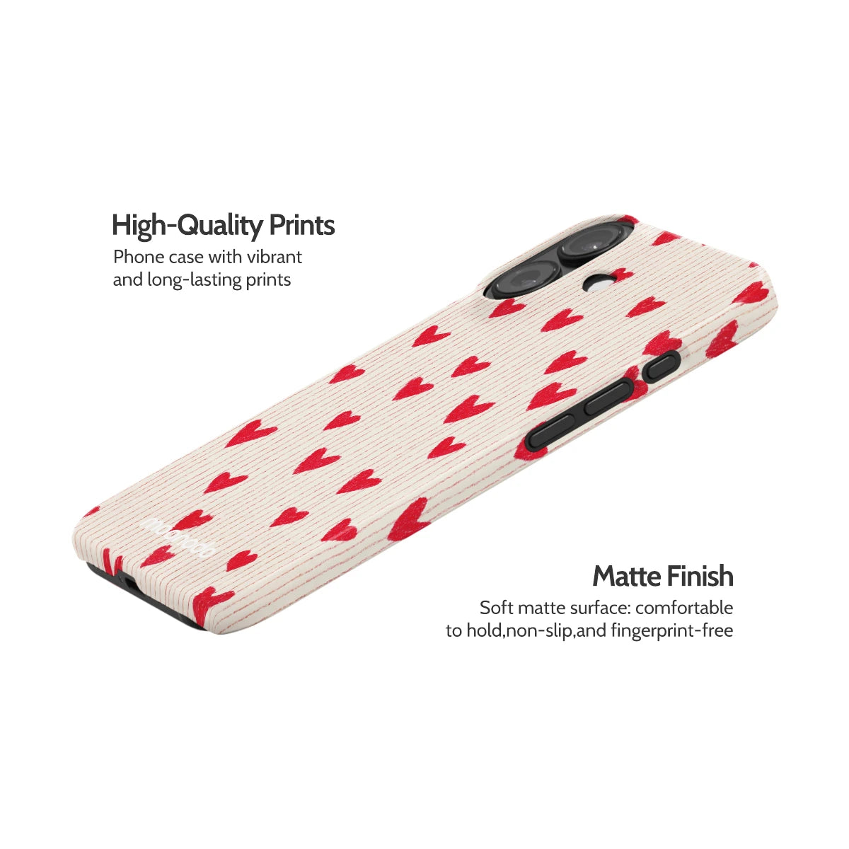 Crimson Pulse - iPhone 16 Case
