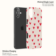 Crimson Pulse - iPhone 16 Plus Case