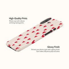 Crimson Pulse - iPhone 16 Plus Case