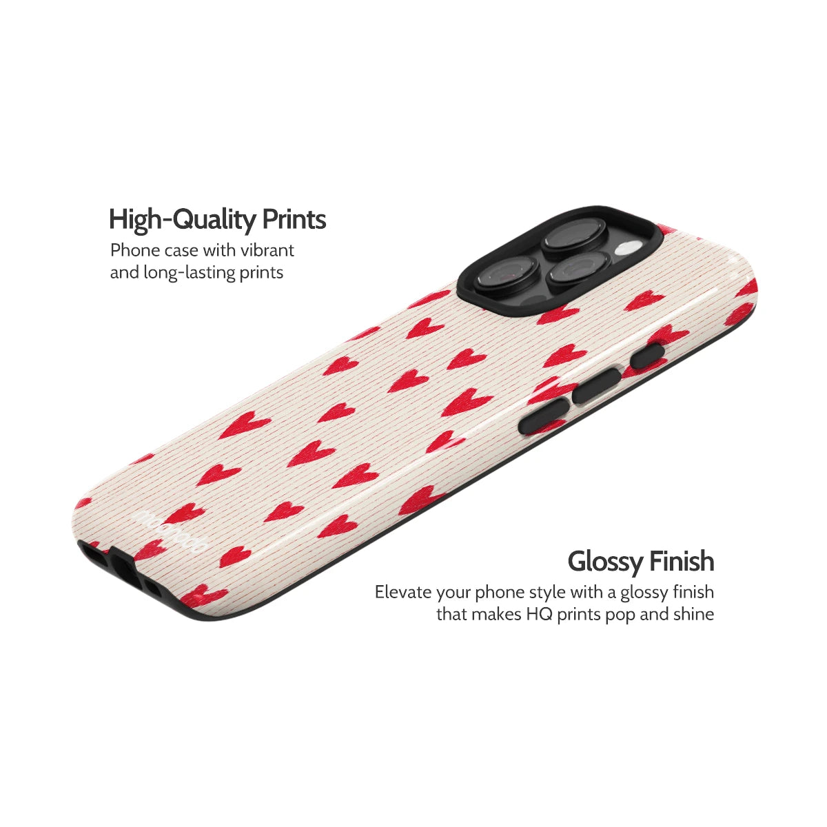 Crimson Pulse - iPhone 16 Pro Case