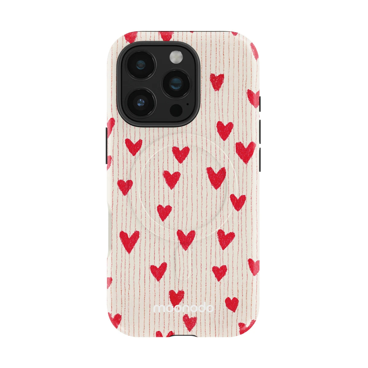 Crimson Pulse - iPhone 16 Pro Case